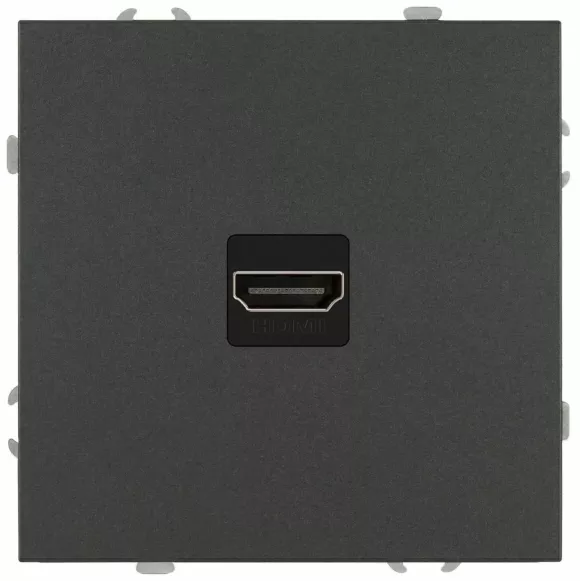 Розетка Эра Galaxy 15-3114-06 HDMI IP20 графит Б0070799 Розетка Эра Galaxy 15-3114-06 HDMI IP20 графит Б0070799