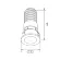 Встраиваемый светильник Designled Micro DL-74180BL-1-WW 020325