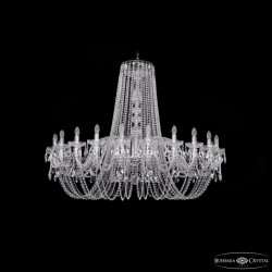 Подвесная люстра Bohemia Ivele Crystal 1402/24/530 Ni
