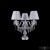 Настольная лампа Bohemia Ivele Crystal 1403L/3/141-39 Ni SH6-160