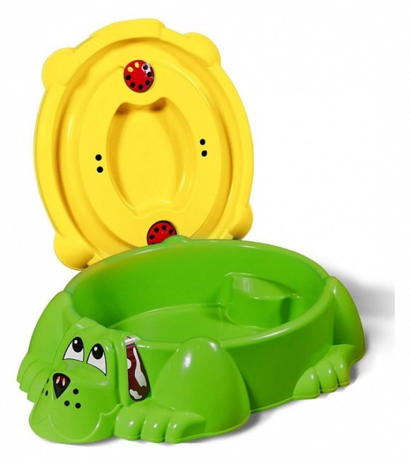 Песочница KIDS Собачка с крышкой 432 She_2894740401