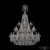Подвесная люстра Bohemia Ivele Crystal 1409/20+10+5/400/XL-159/3d G