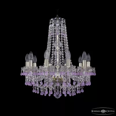 Подвесная люстра Bohemia Ivele Crystal 1410/10/195/h-60 G V7010
