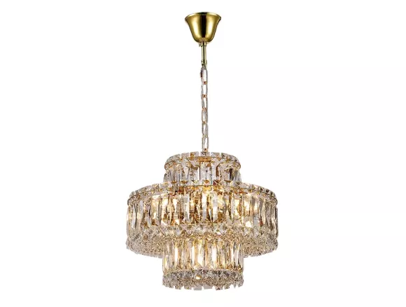 Подвесная люстра Newport 8458+3/C gold М0069585 Подвесная люстра Newport 8458+3/C gold М0069585