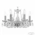 Подвесная люстра Bohemia Ivele Crystal 119/6/141 Ni