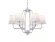Подвесная люстра Newport Olga 4646/С chrome М0070807, Хром, Белый, Металл