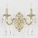 Бра Bohemia Ivele Crystal AL7901B10/2/175 A GW, Золото, Металл, Классика стиль
