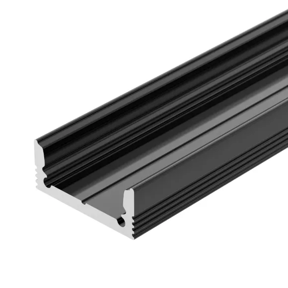 Алюминиевый профиль Arlight SL-SLIM-H7-2000 BLACK 037110 Алюминиевый профиль Arlight SL-SLIM-H7-2000 BLACK 037110