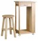 Тумба с табуретом Мебелик ML_4630216191337