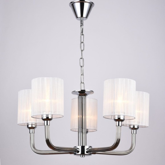 Подвесная люстра Illumico IL1256-5PPA-29 CR Romei