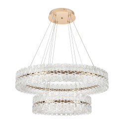 Подвесная люстра с пультом управления Modelux ML.8185.800.500 GD