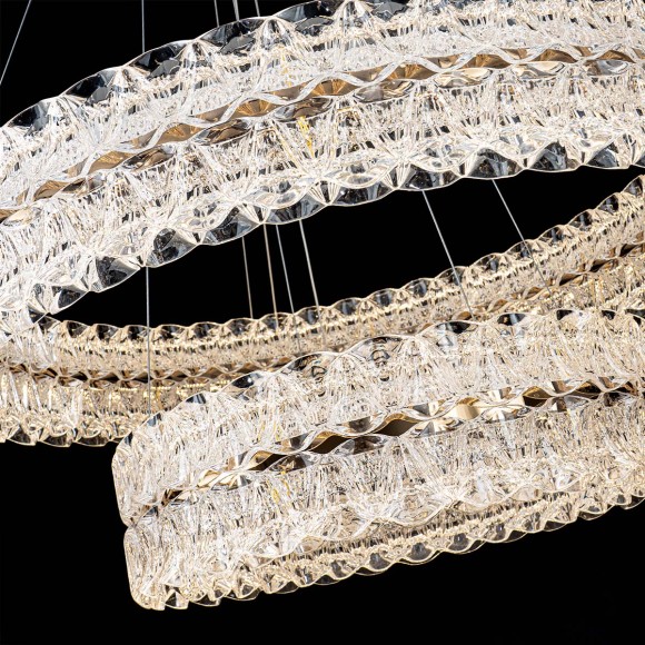 Подвесная люстра с пультом управления Modelux ML.8185.800.500 GD