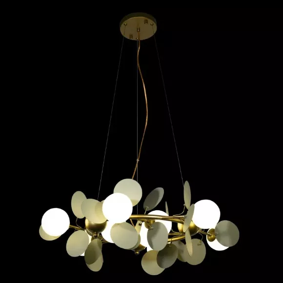 Подвесная люстра Loft IT Matisse 10008/700 Grey, Модерн, Белый, Золото Подвесная люстра Loft IT Matisse 10008/700 Grey, Модерн, Белый, Золото