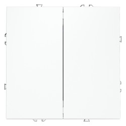 Проходной переключатель двухклавишный Voltum S70 VLS020302