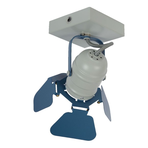 Спот Lucide Picto 17997/01/35, GU10, 5W, синий