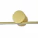 Настенный светильник Escada Line 10281/1LED Gold, Золото, Белый, Нейтральный белый, вид сверху