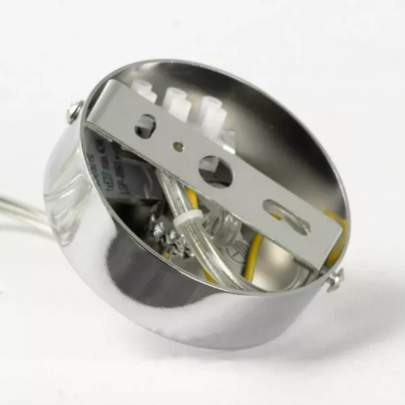 Подвесной светильник Lussole Milam LSP-8992, Хром, Серый, Металл, вид сверху Подвесной светильник Lussole Milam LSP-8992, Хром, Серый, Металл, вид сверху