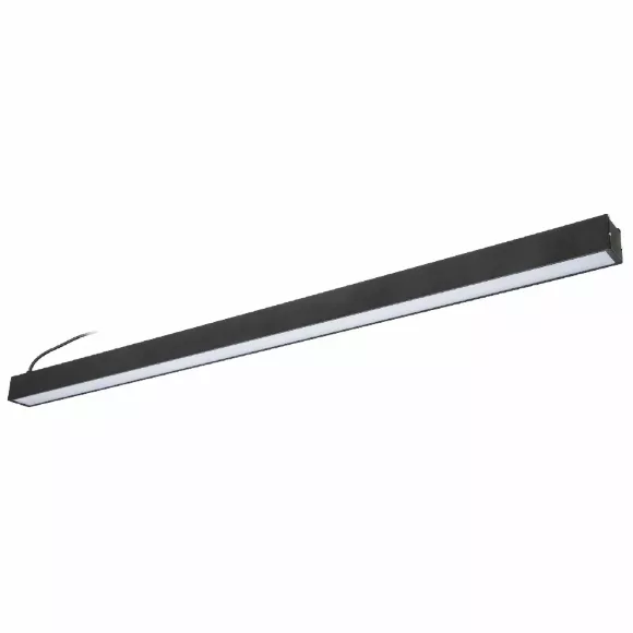 Линейный подвесной светильник Uniel ULO-K10D 40W/4000K/L100 IP65 BLACK UL-00012022