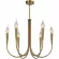 Подвесна люстра ILLUMICO IL0441-6P-79 BRASS VASE, вид сверху