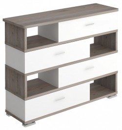 Тумба комбинированная Домино СБ-40/4-ПВК MER_SB-40-4-PVK-zakruglenaya-NBE