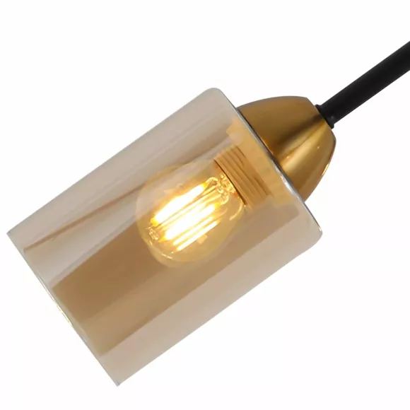 Потолочные люстры Freya Liberta FR4014PL-04BBZ, Разноцветный, Янтарный, Металл