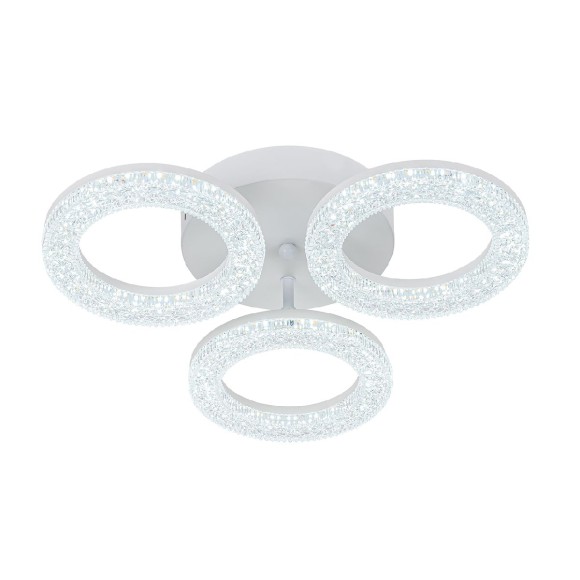 Потолочная светодиодная люстра с пультом управления Escada Alunit 10281/3LED