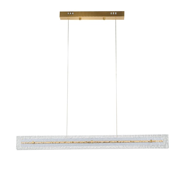 Подвесная светодиодная люстра с пультом управления Indigo Dualita V000088L