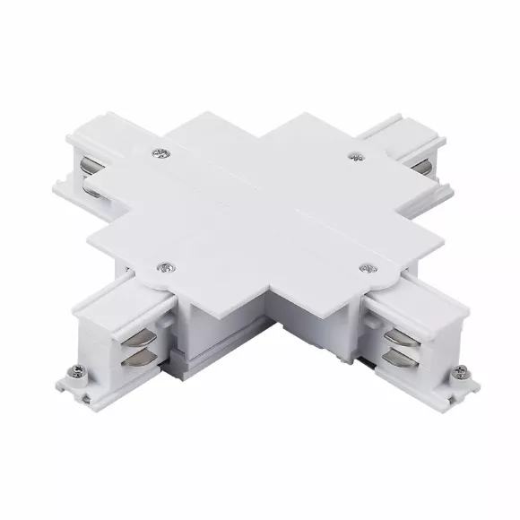 Соединение крестовое встраиваемое с подводом питания к треку 5030xx-R Lightstar Quattro 503146-R Соединение крестовое встраиваемое с подводом питания к треку 5030xx-R Lightstar Quattro 503146-R