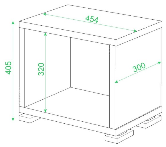 Стеллаж-колонка СБ-15/1 MER_SB-15-1_SHK