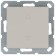 Выключатель одноклавишный для штор 10A 250V с накладкой, цвет Тауп Jasmart G3018T