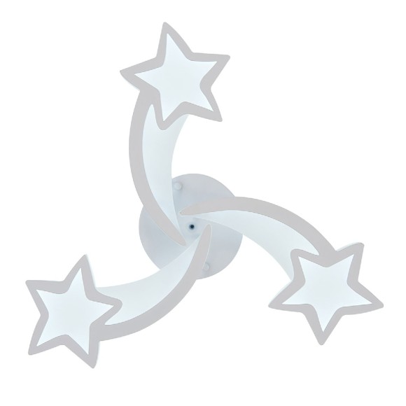 Потолочная светодиодная люстра с пультом управления Natali Kovaltseva SIMPLY LED LAMPS 81402