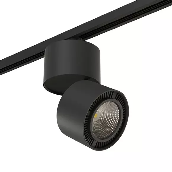 Трековый светильник Lightstar Track 1 black A1T213837 (592067+213837)