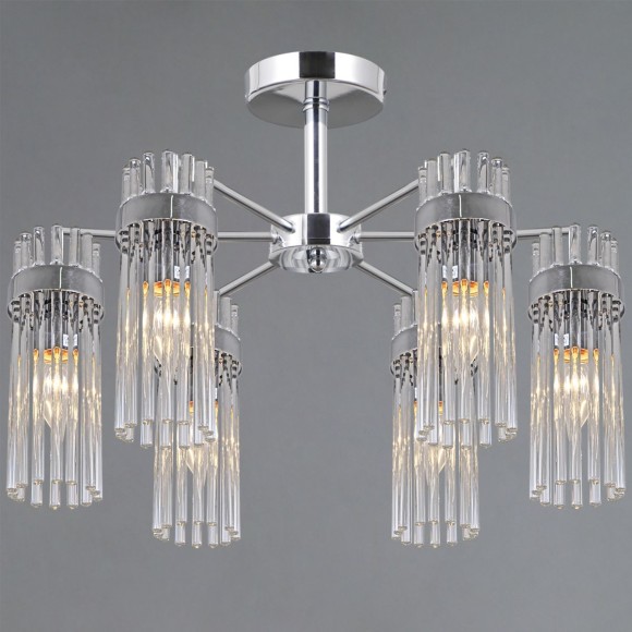 Люстра на штанге Illumico IL0761-6CSQ-25 CR GENOA
