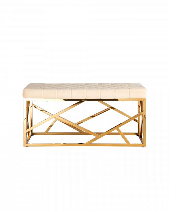 Банкетка Арт Деко SGR_BENCH-016-TG-BG