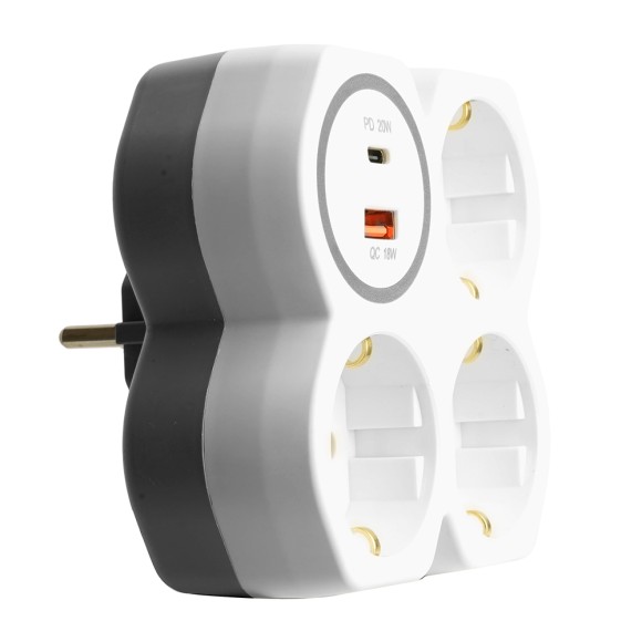 Сетевой разветвитель Stekker ADP16-17-20 50110