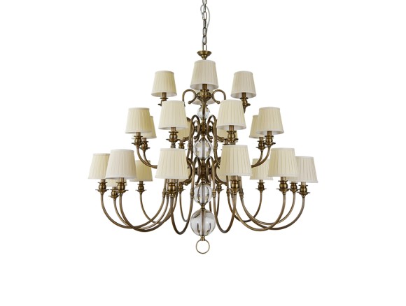 Подвесная люстра Newport 31010+12/C black brass без абажуров М0070494