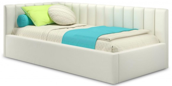 Кровать односпальная Milena 2000x900 c матрасом АСТРА NMB_TE-00004073