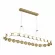 Подвесная люстра ST Luce Monro SL6610.203.26, Золото, Белый, Нейтральный белый, светодиодный модуль