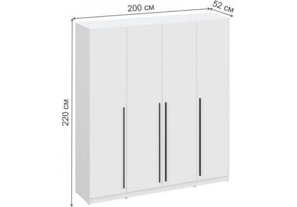 Шкаф платяной Бирма WO_600828