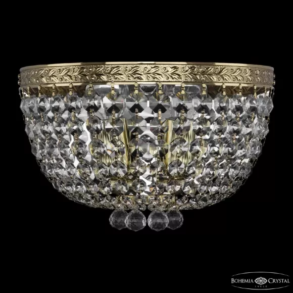 Настенный светильник Bohemia Ivele Crystal 19281B/25IV G Настенный светильник Bohemia Ivele Crystal 19281B/25IV G