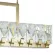 Подвесная люстра Delight Collection Peruzzi MD18090003-22A gold, Золото, Прозрачный, Теплый белый