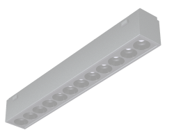 Трековый магнитный светильник iLedex Vision 4825-039-L197-12W-36DG-4000K-BK