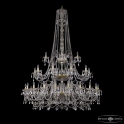 Подвесная люстра Bohemia Ivele Crystal 1411/20+10+5/530/h-202/3d G