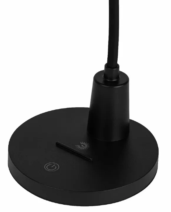 Настольная лампа Эра NLED-501-10W-BK Б0059840, Нейтральный белый, Современный, Черный