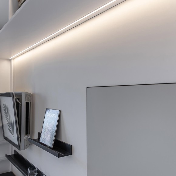 Профиль встраиваемый алюминиевый Elektrostandard LL-2-ALP007 4690389130892