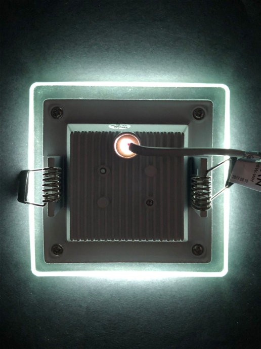 Встраиваемый светильник Elvan VLS-705SQ-6W-NH-Wh