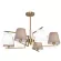Люстра на штанге Eurosvet Ozark 60149/8 латунь Smart a064981