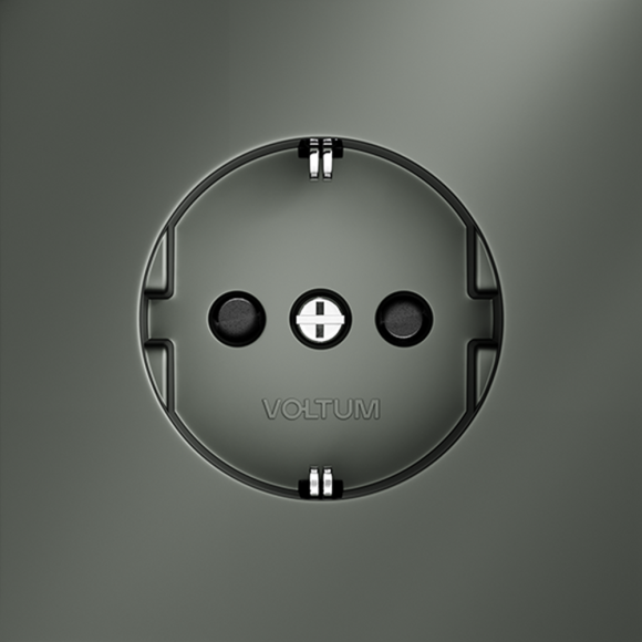 Розетка со шторками Voltum S70 VLS040206