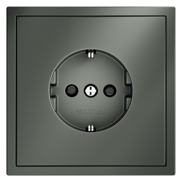 Розетка со шторками Voltum S70 VLS040206