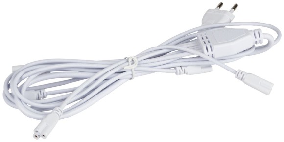 Разветвитель сетевой для линейных светильников Эра Разветвитель 5х IEC C5 2 м Б0059055